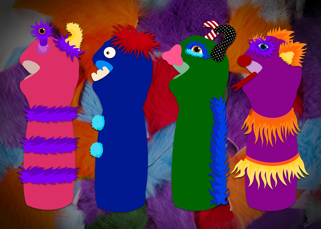 Create-Your-Own-Puppet Make Your Own Puppet Toy!