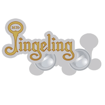 Mr. Jingeling Logo Pin