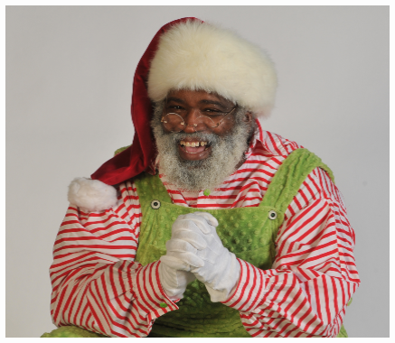 One Of Our Holiday Characters: Black Mr. Kringle 