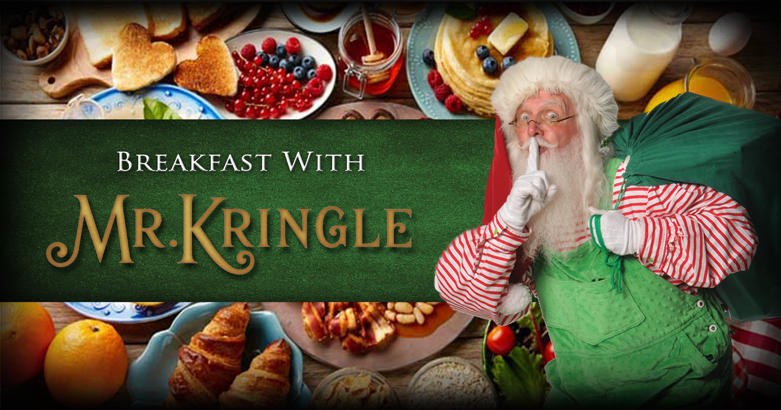 Meet Santa and his elves at Breakfast With Mr. Kringle, in Cleveland, Ohio. 
